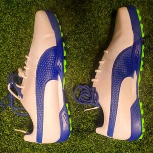 NWOT Puma golf shoes snickers cleats with orange spikes Sz 7C no box unisex